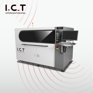 I.C.T-1500 |롱보드 전자동 LED PCB 스텐실 프린터