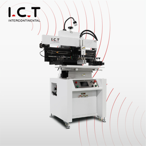 I.C.T -P6 丨 Semi-Auto SMD 솔더 페이스트 인쇄기 SMT 프린터