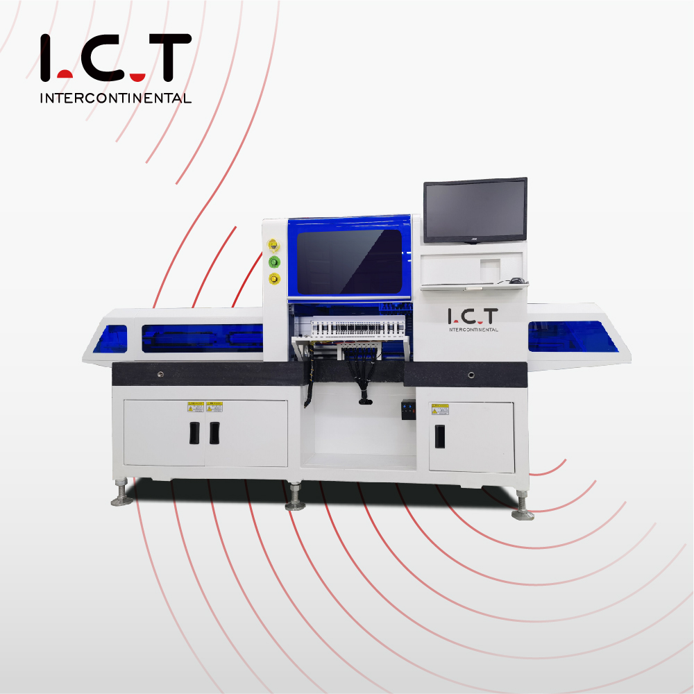 ICT |태양광 발전소 LED 전구 SMT 보정 기계용 픽 앤 플레이스 머신