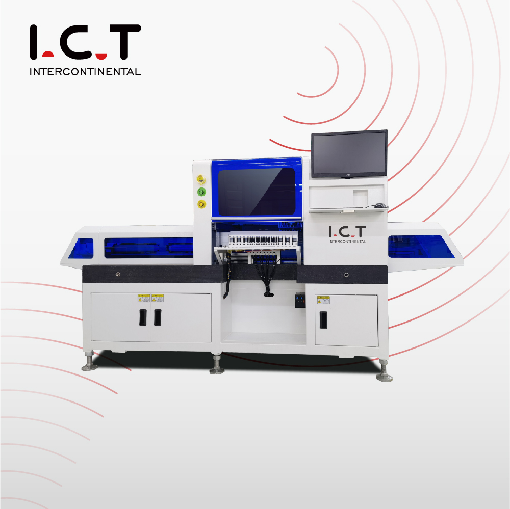 ICT |PCB 어셈블리 SMT Pick 및 SMD Place Machine 큰 부품 배치