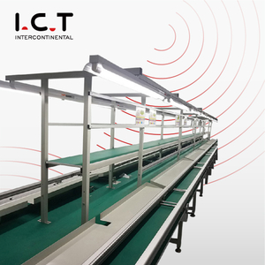 ICT SMT LED TV 조립 컨베이어 벨트 라인